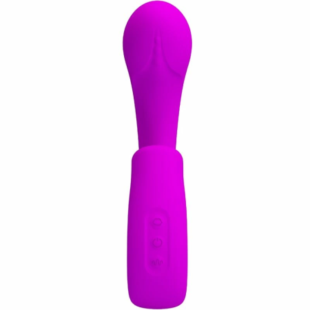 Pretty Love Sibel Rechargeable Dual Action Silicone Massager Purple