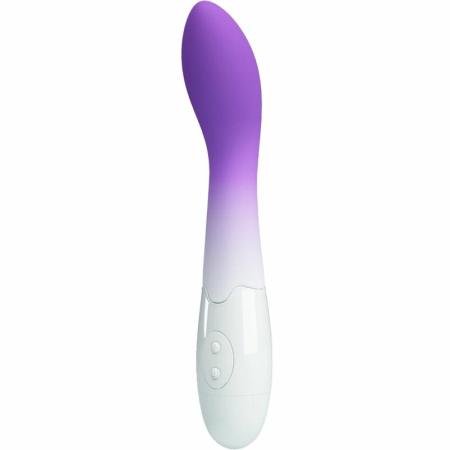 Pretty Love Bishop Curved Stimulation Device 30 Modes Purple Silicone