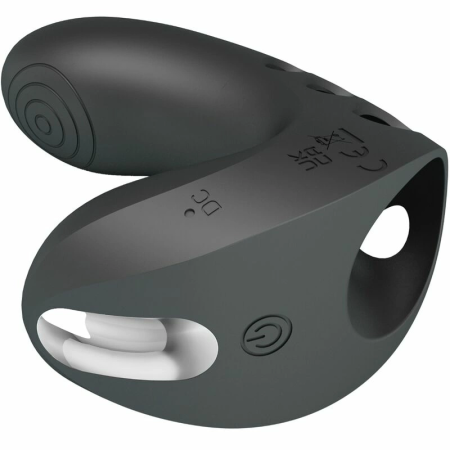 Pretty Love Camelia Black Rechargeable Silicone Finger Device 7 Modes