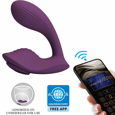 Pretty Love Franz App-Controlled Dual Motor Massager Purple