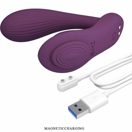 Pretty Love Franz App-Controlled Dual Motor Massager Purple