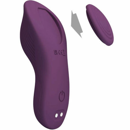 Pretty Love Mane Lay-On Wireless Massager 10 Modes Purple Silicone