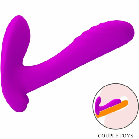 Pretty Love Massager 12 Modes Wireless Remote Purple