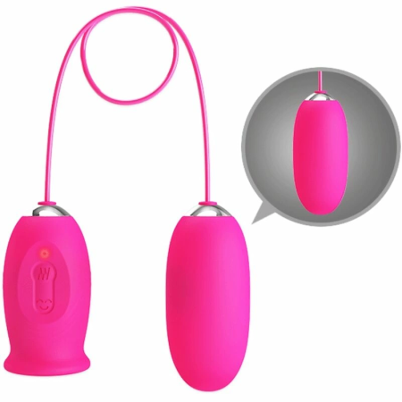 Pretty Love Daisy Intimate Egg Pink - Dual Vibration & Licking Modes