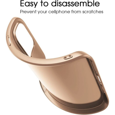 Auksinis dėklas X-Level Guardian Apple iPhone 15 Plus