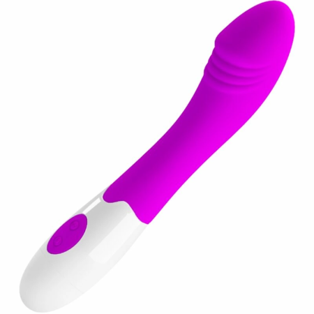 Pretty Love Elemental 30-Mode Silicone Vibrator Purple Compact Design
