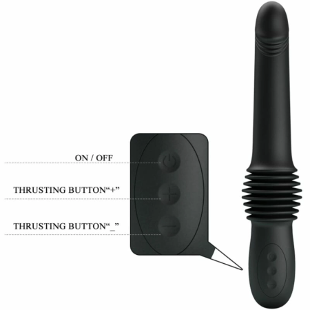 Pretty Love BW-022100W Wireless Panty Vibe Silicone Black 10 Modes