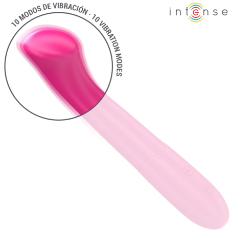 Intense PATY Flexible Model 2 Pink 19cm Silicone Vibrating Device