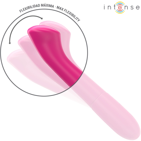 Intense PATY Flexible Model 2 Pink 19cm Silicone Vibrating Device