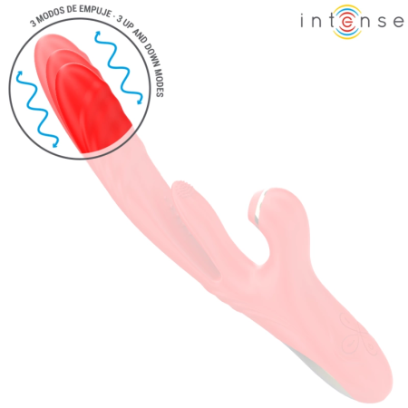 INTENSE Karol Multifunctional Vibrator Red, Thrust & Wave System
