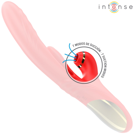 INTENSE Karol Multifunctional Vibrator Red, Thrust & Wave System