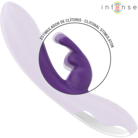 Intense Randall Dual-Action Vibrating System 10 Modes Purple Silicone
