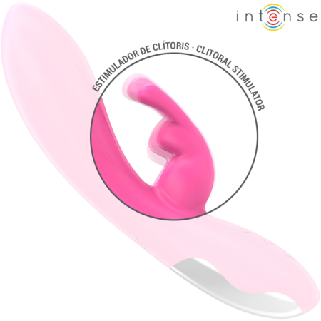 Intense Randall Pink Dual-Vibration Wellness Device, 10 Modes, Waterproof
