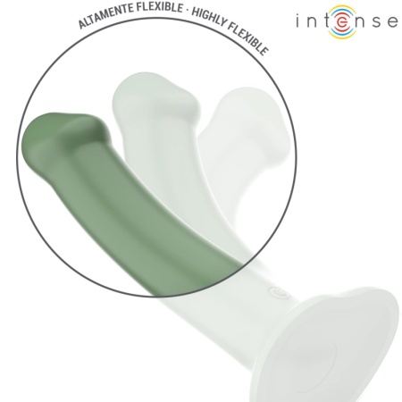 Intense Becca Green Vibrator 10 Modes with Suction Cup & Remote, 17.5cm