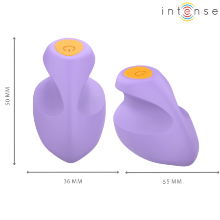 INTENSE Ursula Compact Vibrating Device 10 Modes Purple Waterproof