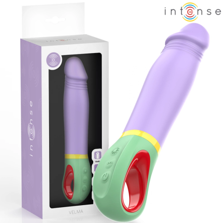 INTENSE Velma Classic Vibrator Purple - Waterproof Silicone, Multi-Speed
