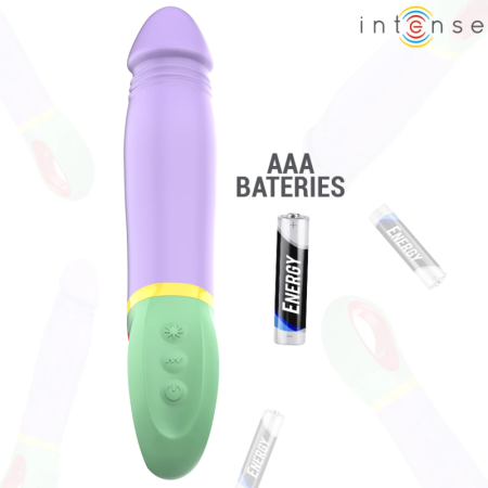 INTENSE Velma Classic Vibrator Purple - Waterproof Silicone, Multi-Speed