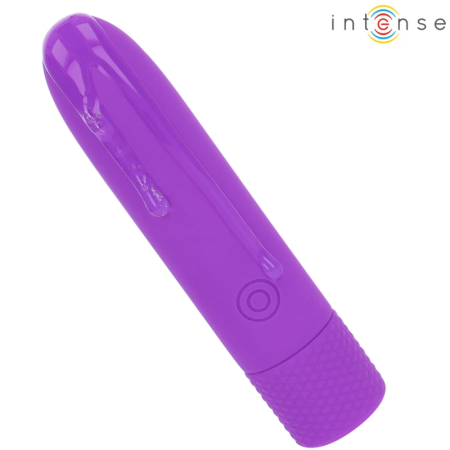 INTENSE Symone USB Rechargeable Vibrating Bullet Purple 10cm Compact