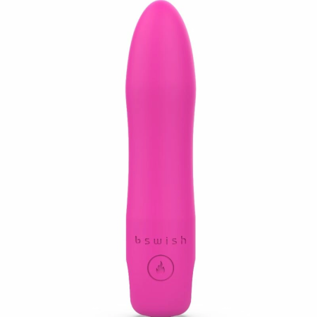 B Swish Bcute Infinite Heat Pink - Heated Silicone Compact Massager