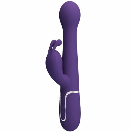 Pretty Love Dejon 3-in-1 Intimate Machine, Dual Motor, Purple, USB