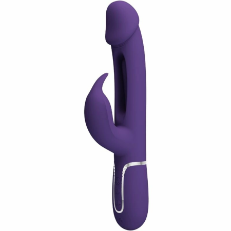 Pretty Love Kampas Violet 3-in-1 Multifunction Intimate Device