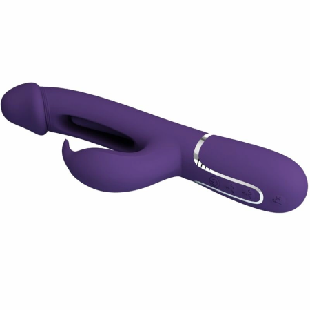 Pretty Love Kampas Violet 3-in-1 Multifunction Intimate Device