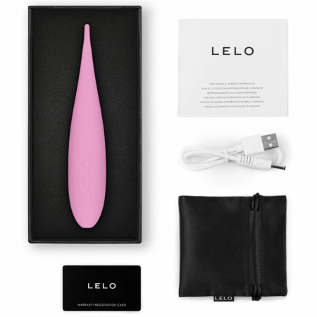 LELO DOT Travel Precision Pink - Compact Intimate Device, 8 Modes
