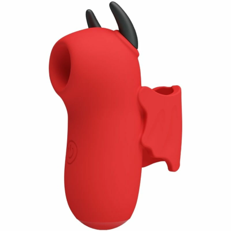 Pretty Love Mini Fun Toys Magic Devil Red - Compact Silicone Stimulator USB