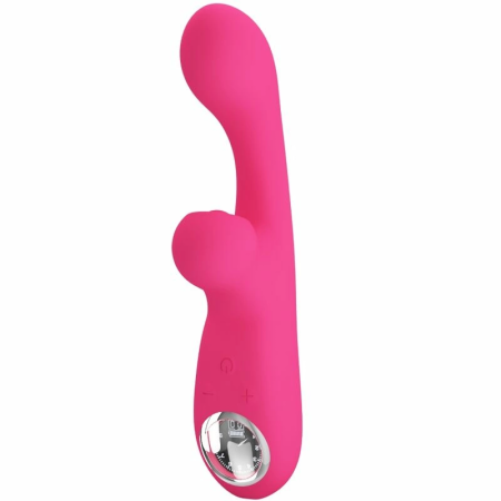 Pretty Love Skylar Pink Flexible Silicone Dual-Action Vibrator USB