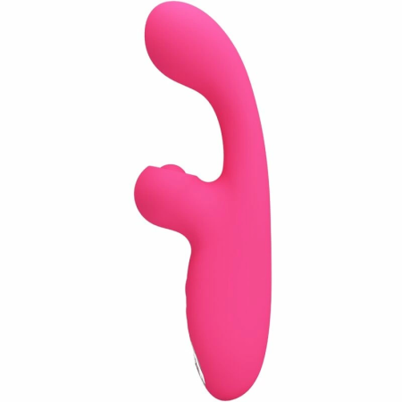 Pretty Love Skylar Pink Flexible Silicone Dual-Action Vibrator USB