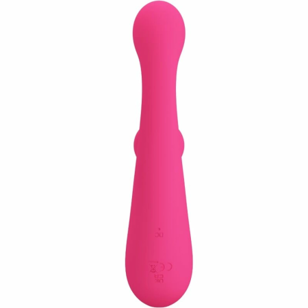 Pretty Love Skylar Pink Flexible Silicone Dual-Action Vibrator USB