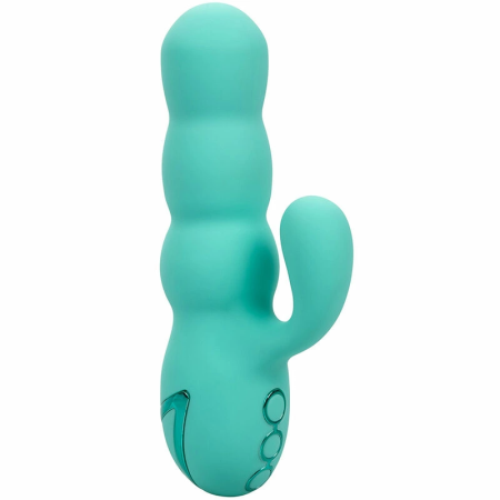 CalExotics Del Mar Diva Aqua Green Dual-Action Intimate Machine 9.5cm
