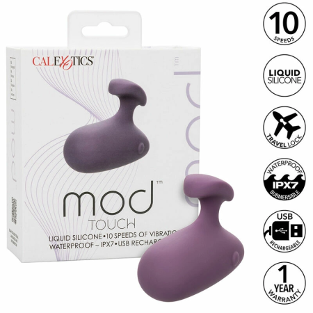 CalExotics Mod Touch Handheld Massager Purple, 10-Speed, Waterproof