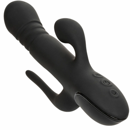 CalExotics Triple Euphoria Black Multi-Action Intimate Device 14 cm