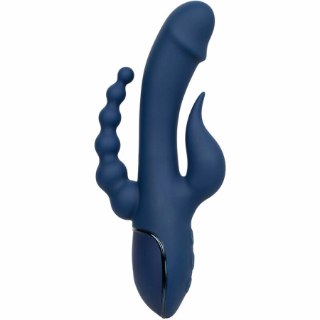 CalExotics III Triple Action Intimate Machine Blue Rechargeable Waterproof