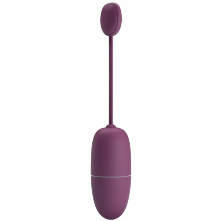 Pretty Love Nymph Lila App-Controlled Vibrating Egg, 12 Modes, Silicone