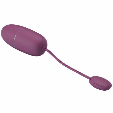 Pretty Love Nymph Lila App-Controlled Vibrating Egg, 12 Modes, Silicone