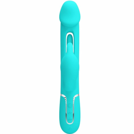 Pretty Love Kampas Aqua Green 3-in-1 Multi-Function Intimate Device