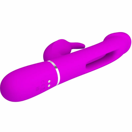 Pretty Love Kampas Fuchsia 3-in-1 Multifunctional Intimate Device