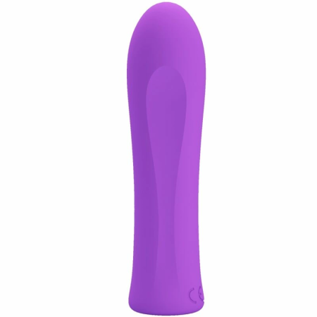 Pretty Love Alfreda Aqua Purple Flexible Silicone Mini Vibrating Device