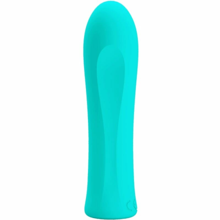 Pretty Love Alfreda Aqua Green Rechargeable Silicone Vibrating Device