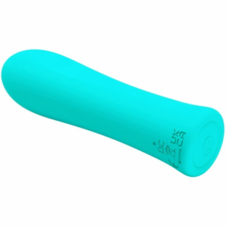 Pretty Love Alfreda Aqua Green Rechargeable Silicone Vibrating Device
