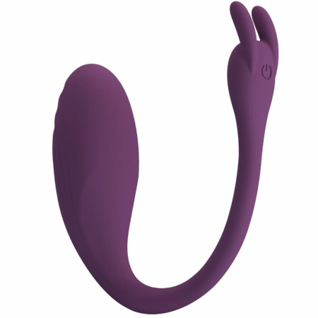 Pretty Love Catalina App-Controlled Silicone Vibrator, Purple, 12 Modes