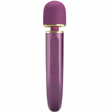 Pretty Love Massager Cordless 7 Modes Soft Silicone Purple 24cm