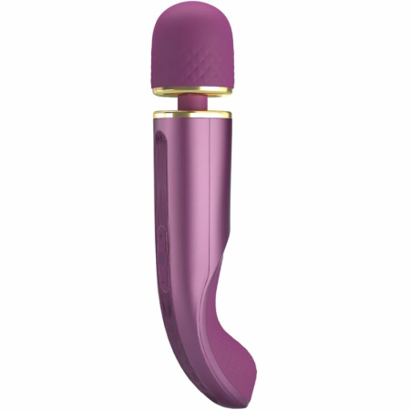 Pretty Love Massager Cordless 7 Modes Soft Silicone Purple 24cm