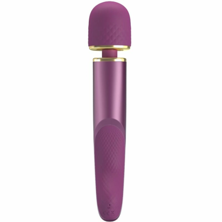 Pretty Love Massager Cordless 7 Modes Soft Silicone Purple 24cm