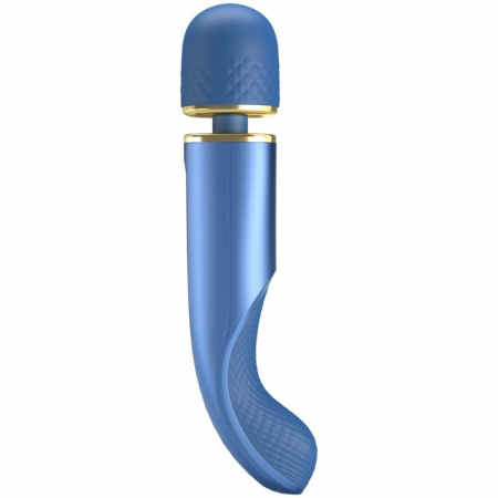 Pretty Love Massager Blue - 7 Vibration Modes, USB Rechargeable, 24cm