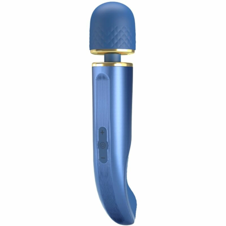 Pretty Love Massager Blue - 7 Vibration Modes, USB Rechargeable, 24cm