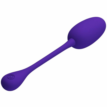 Pretty Love Knucker Rechargeable Wireless Motion Egg Purple Silicone