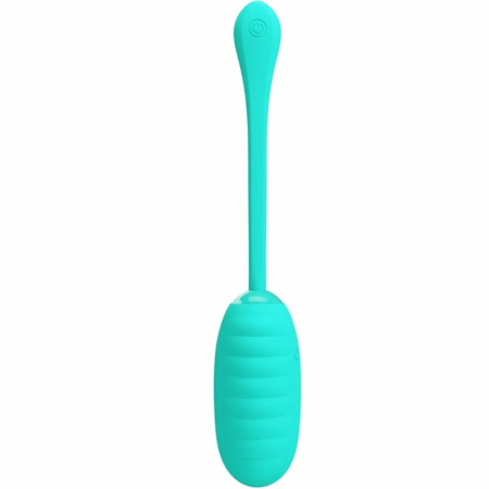 Pretty Love Kirk Wireless Vibrating Egg Aqua Green USB Rechargeable